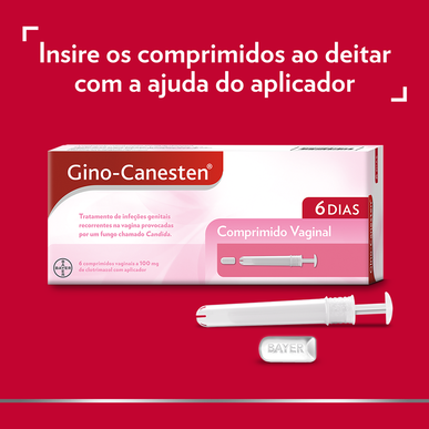 Gino-Canesten Gino Canesten vaginálne tablety 6 tabliet 6 tabliet