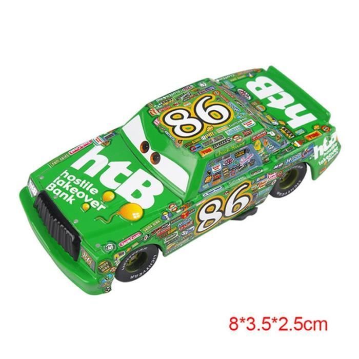 Francesco Pixar Cars 2 Lightning McQueen Mater Chick Hicks Piston Cup McQueen 1:55 Diecast Vehicle