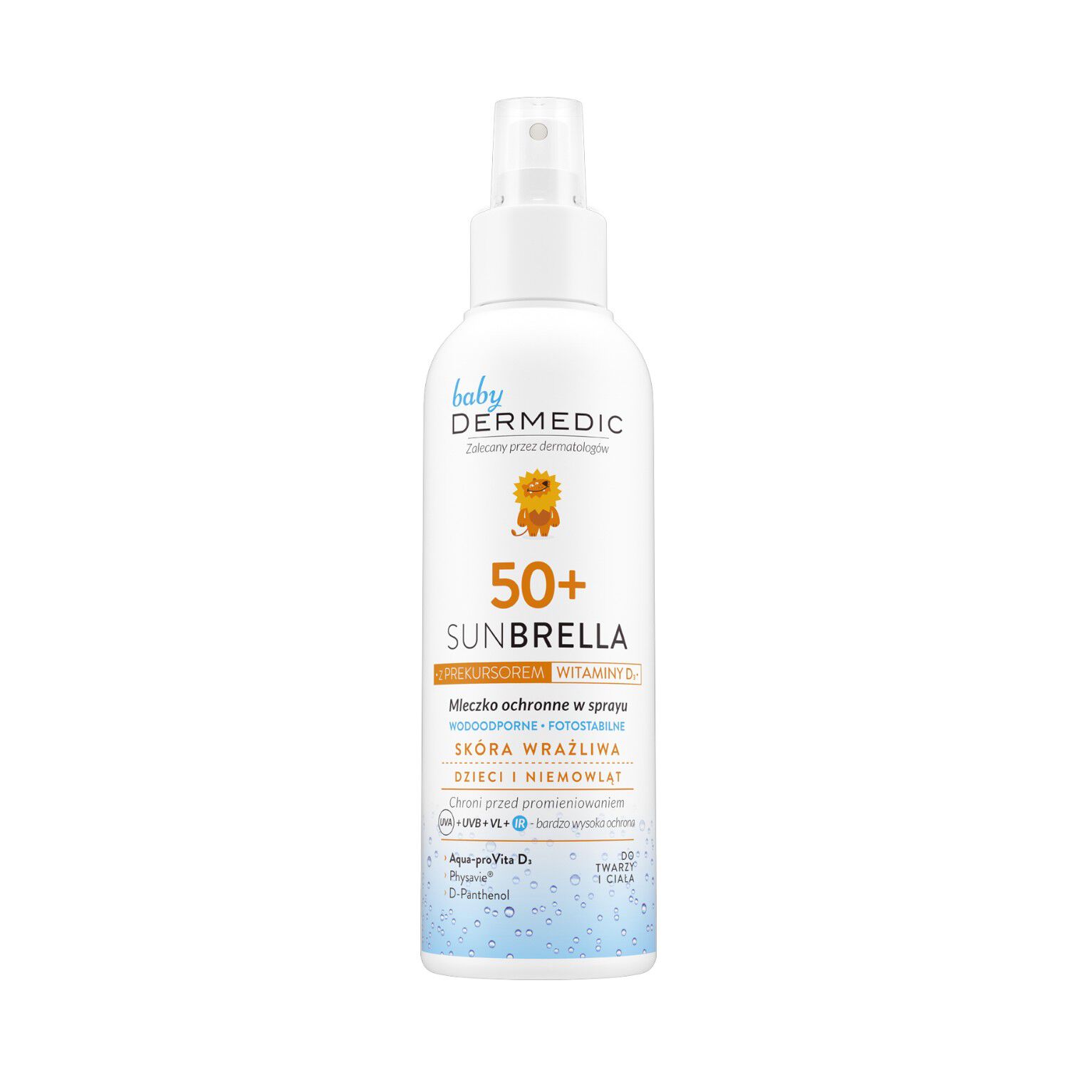 Dermedic aurinkovoidetta suihkemaito 150ml Sunbrella