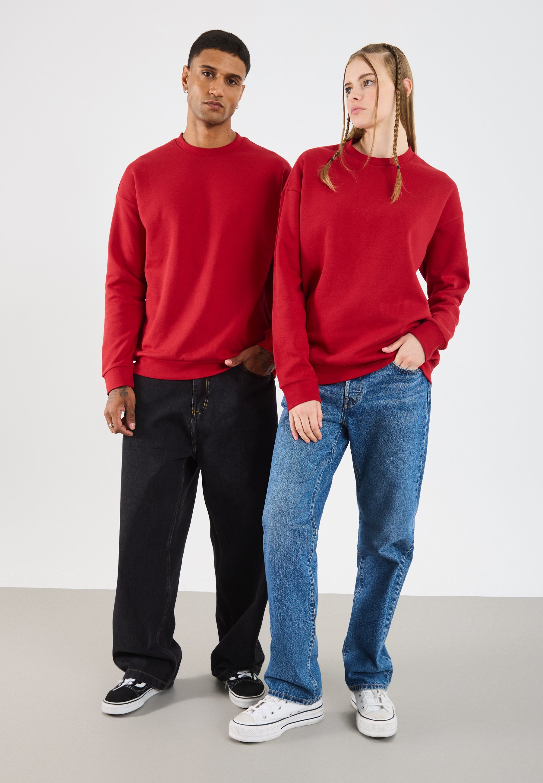 YOURTURN UNISEX - Sweatshirt - rood