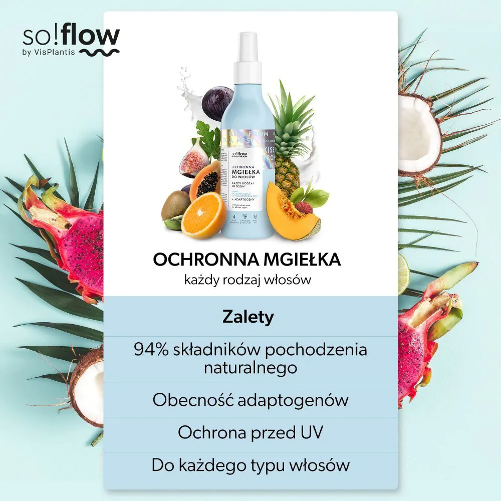 So!Flow Mgiełka do włosów ułatwiająca stylizację