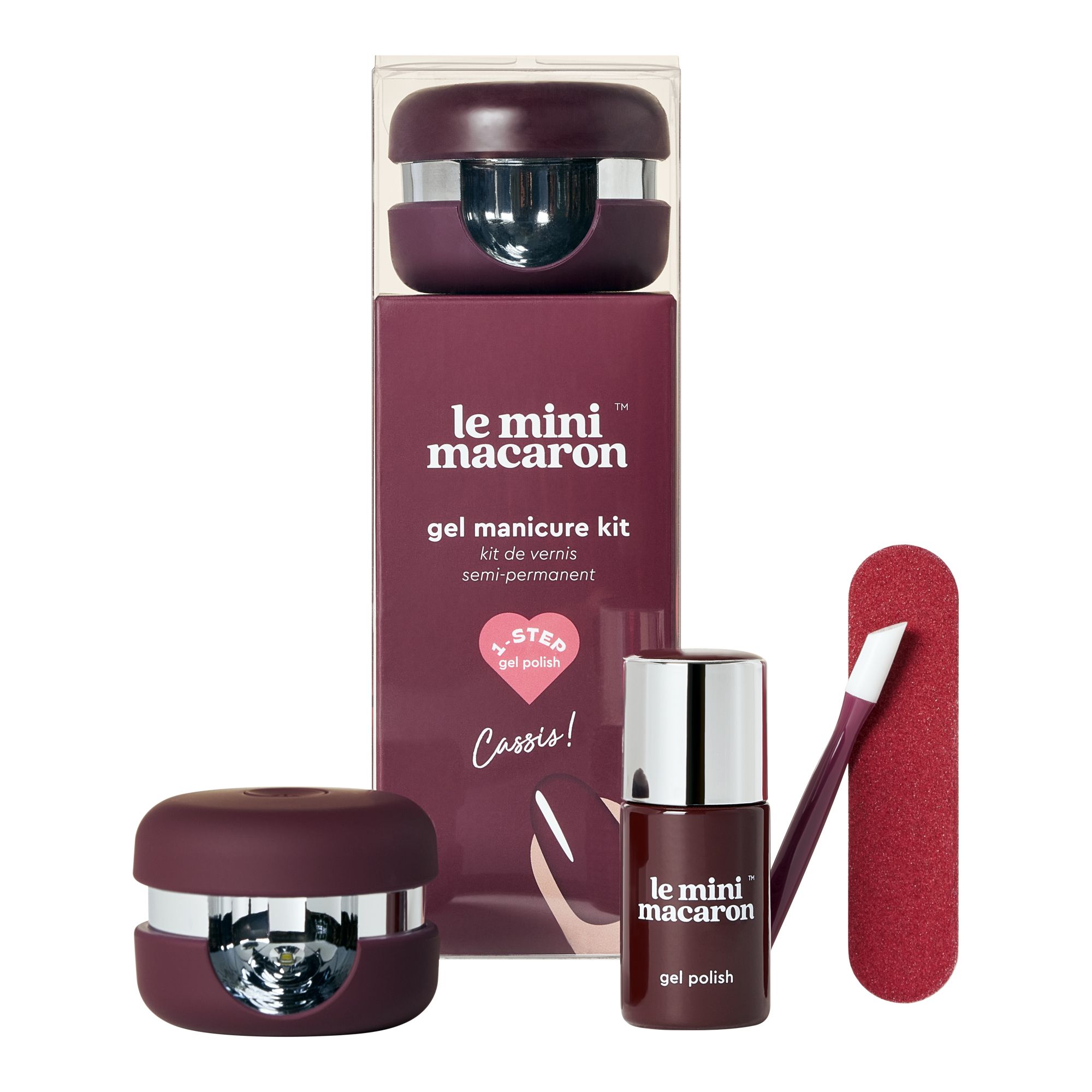 Cassis Kit de Manicura Semipermanente Esmaltes semipermanentes