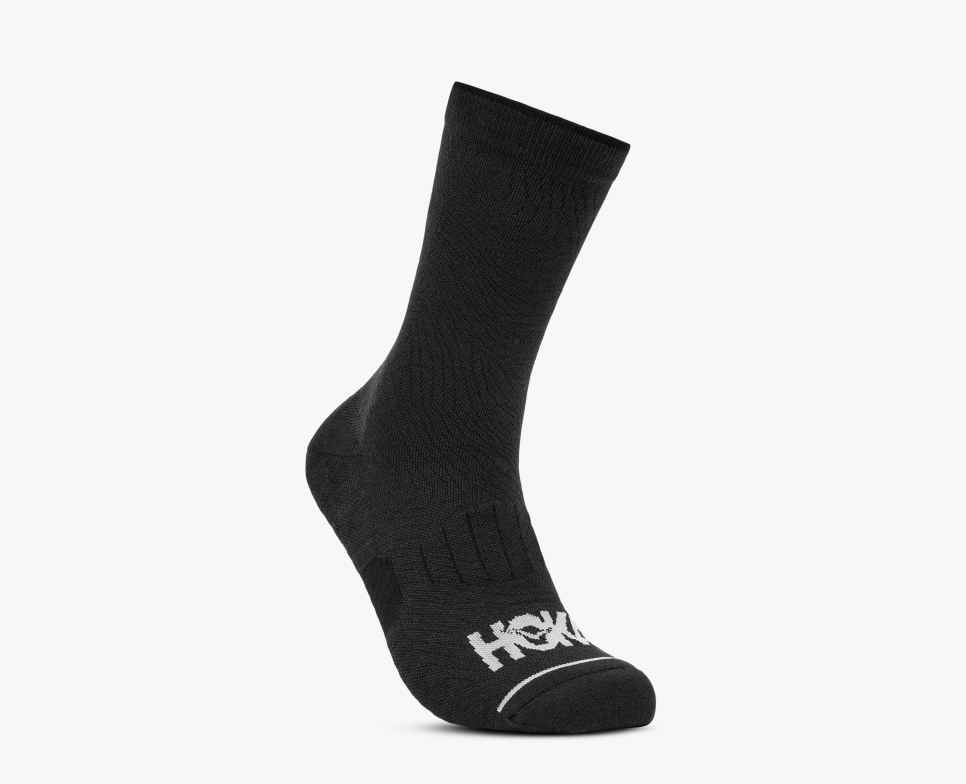 HOKA Laufsocken, 3er-Pack, Schwarz / Schwarz / Schwarz