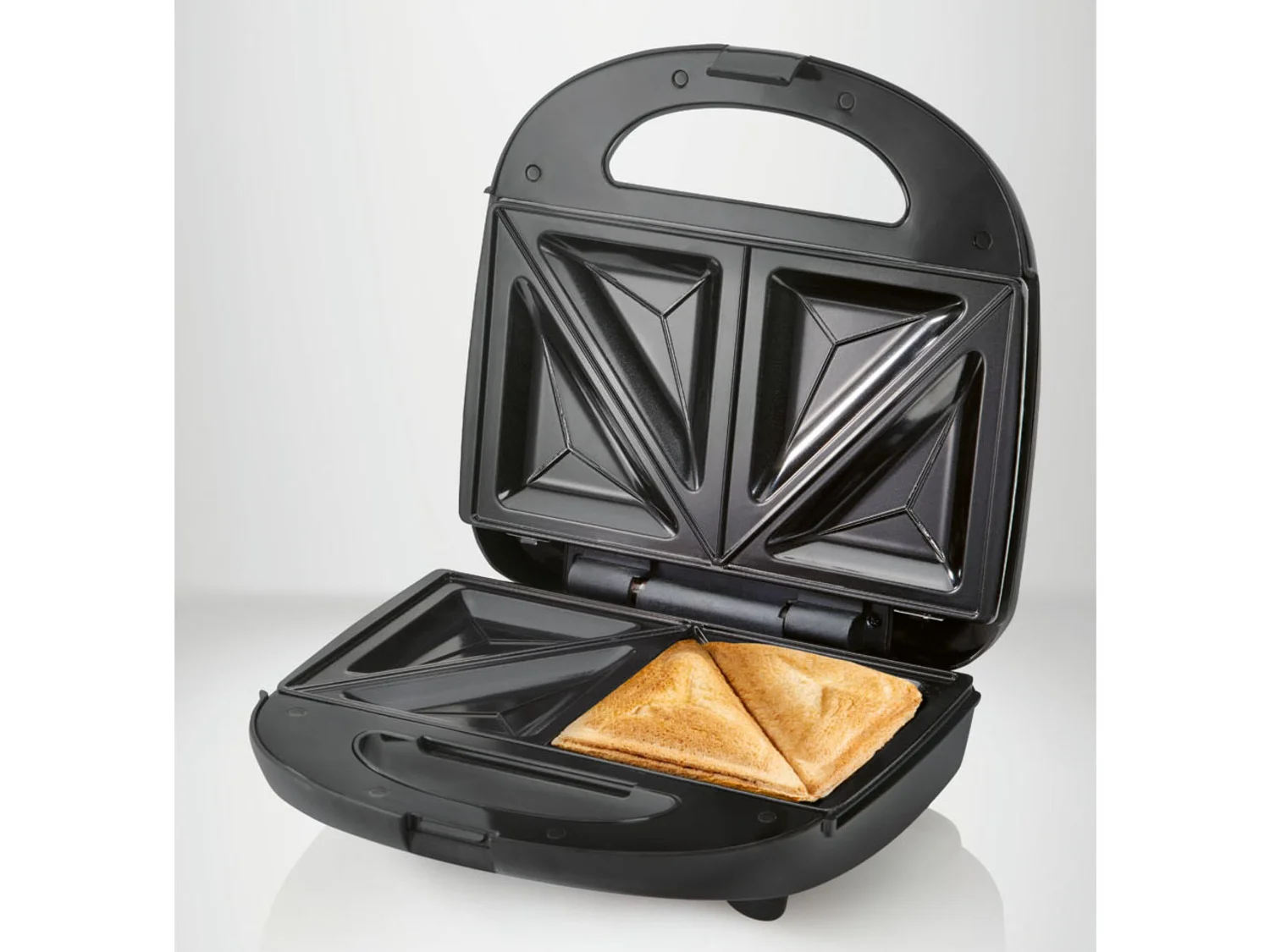 SILVERCREST® KEUKENGEREEDSCHAPPEN sandwichmaker »SSWM 700 C2«, 700 W, met baklampjes