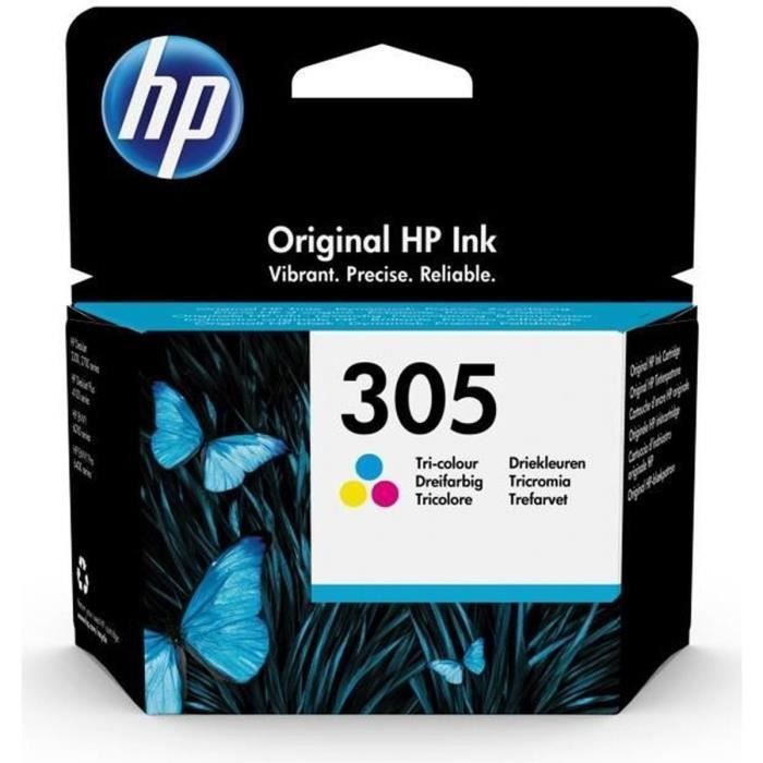 Genuine HP 305 Tri-color Ink Cartridge (3YM60AE) for HP DeskJet 2300/2700/2810/4222/4230/Plus4100, HP Envy 6000/Pro 6400