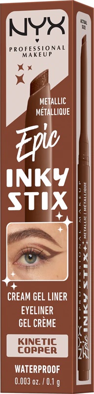 NYX Professional Makeup Epic Inky Stix akių pieštukas su žele