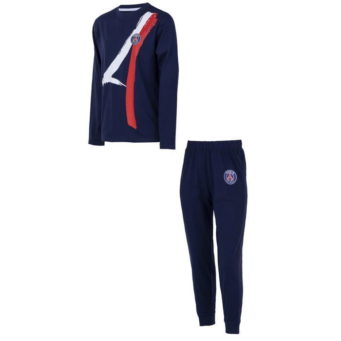Pijama - PARIS SAINT-GERMAIN - PSG - Algodão - Infantil - Menino