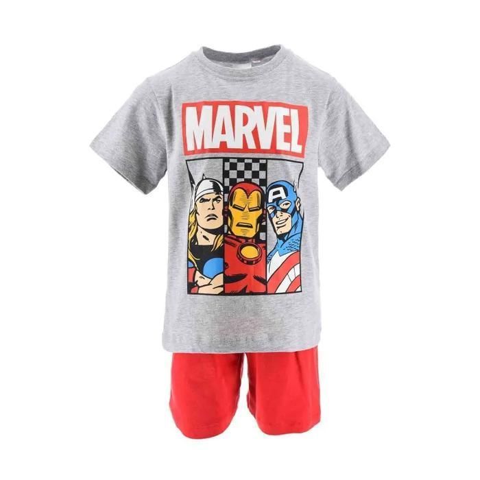 Pijama corto de algodón para niño 