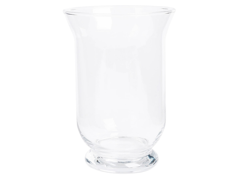 Wazon szklany Vilma 19,5 cm transparentny
