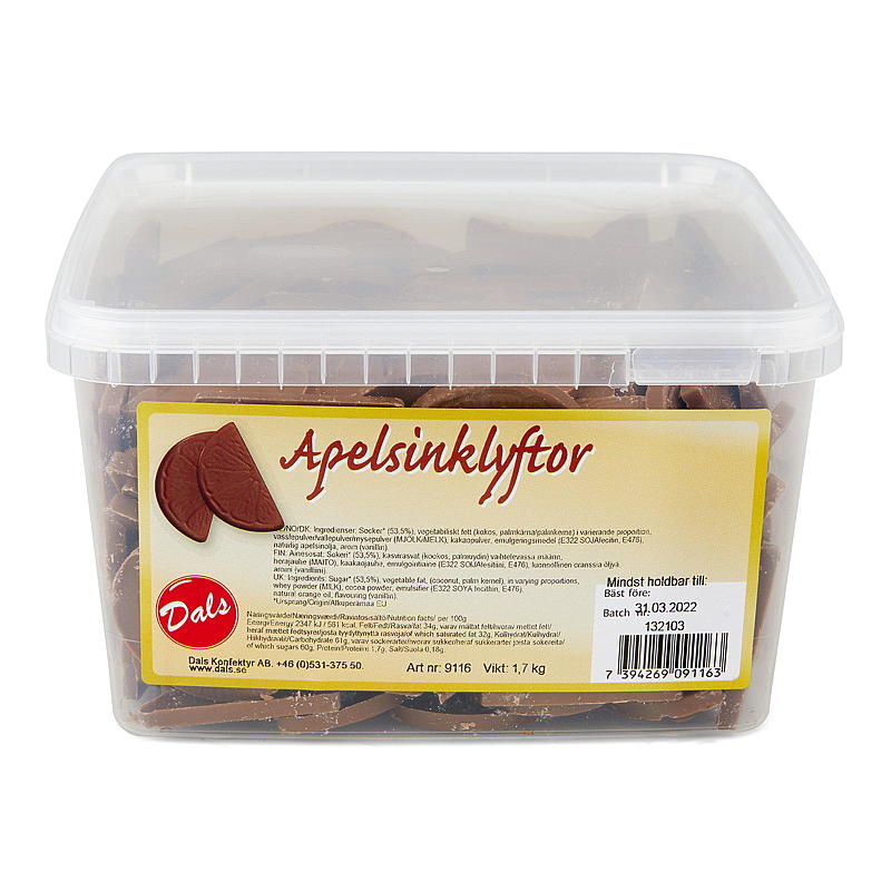 KnallGoodt Feuilles d'oranger 1,7 kg