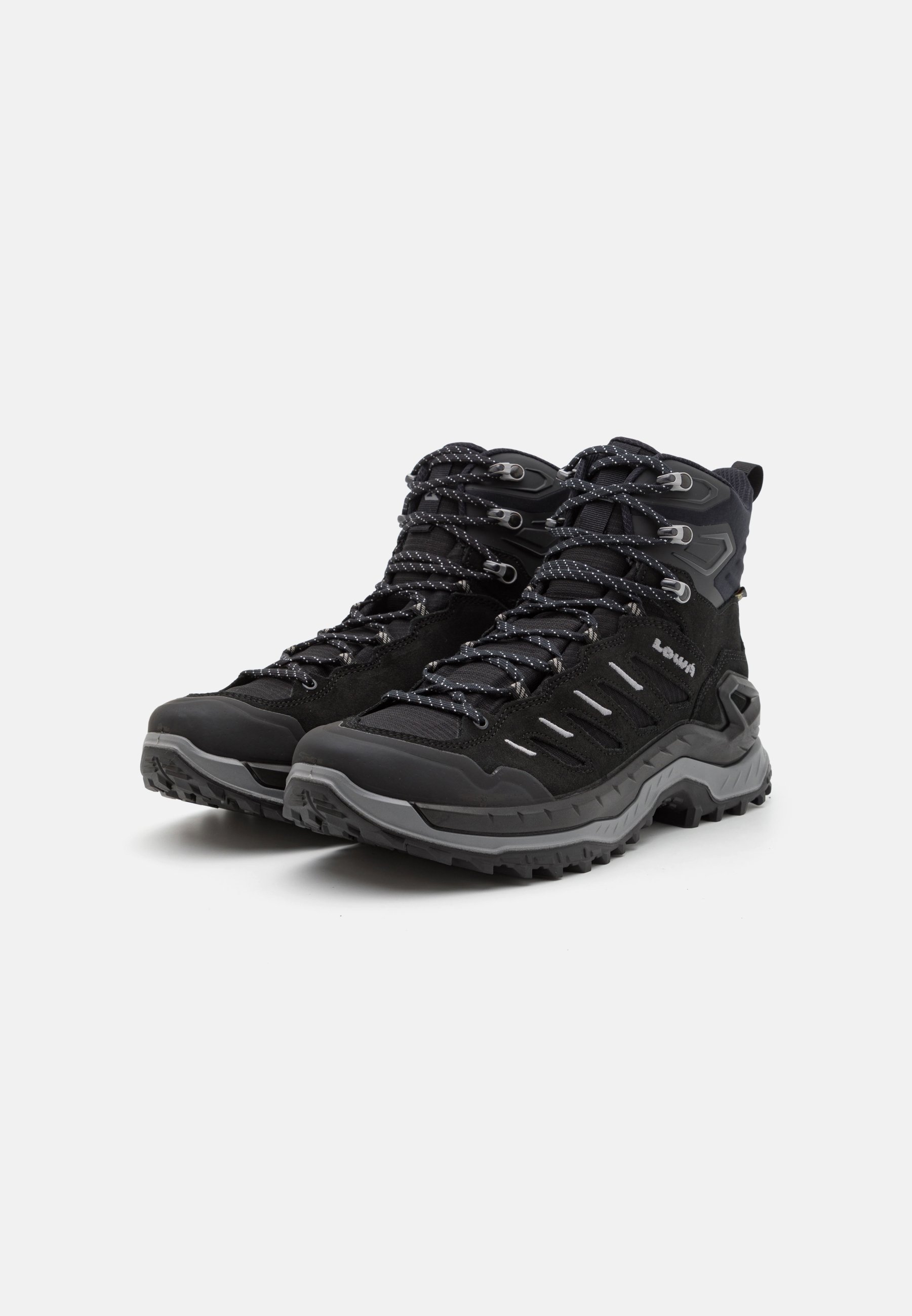 Lowa INNOVO GTX MID - Scarpe da trekking - nero/grigio