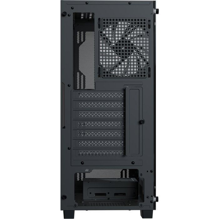 Case per PC (senza alimentatore) - AEROCOOL B509A Flow - ACCM-BD02063.11 - Mid-tower - Fattore di forma ATX - Nero