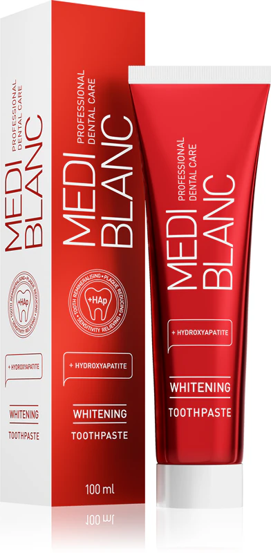 MEDIBLANC Creme dental clareador com hidroxiapatita