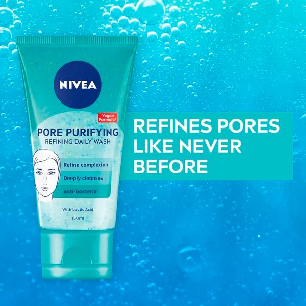 NIVEA Pure Effect Clean пилинг за дубинско чишћење 150 мл - Нечиста кожа