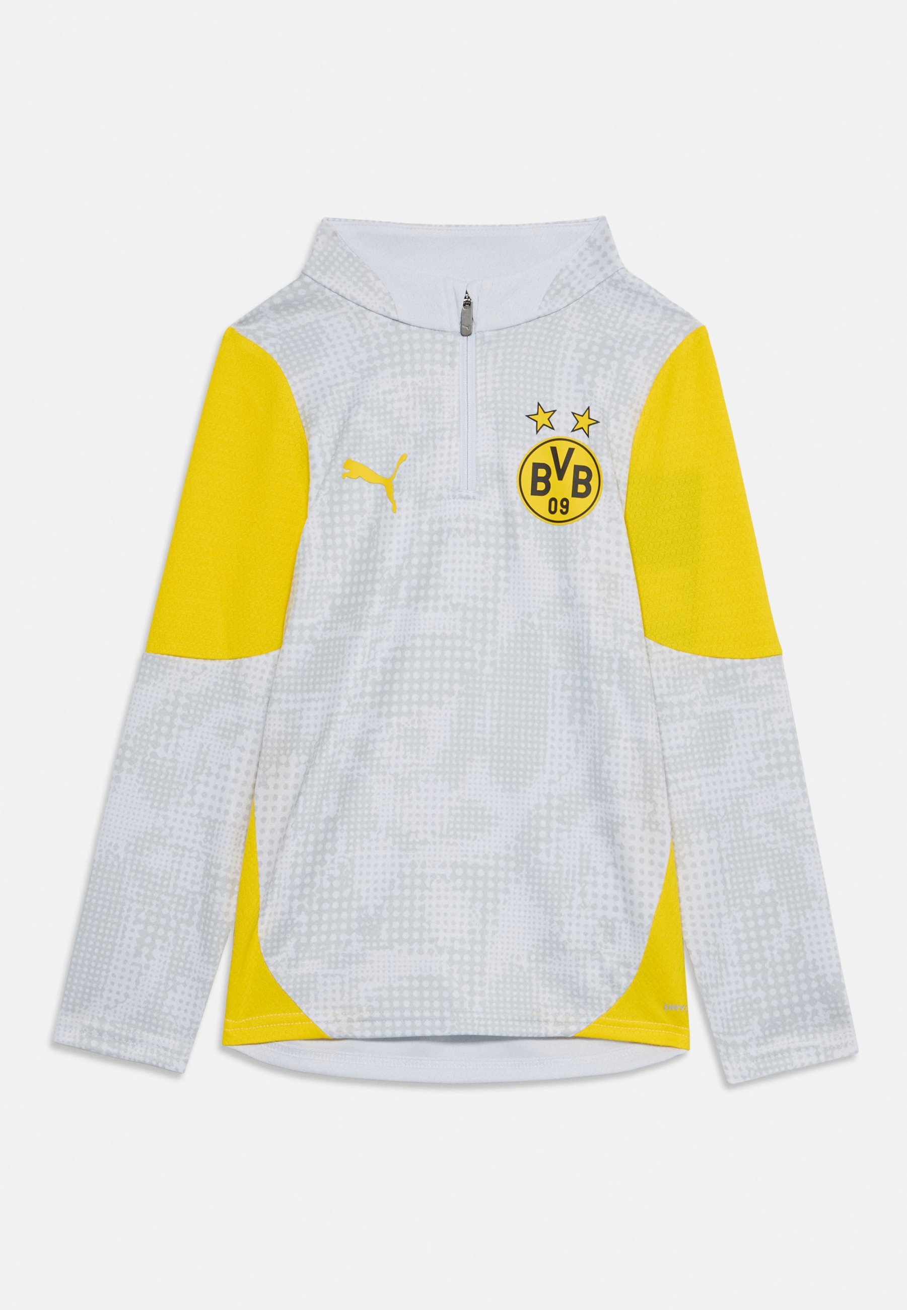 Tenue d'entraînement unisexe Puma BVB - Tenue du club - argentée/jaune vif