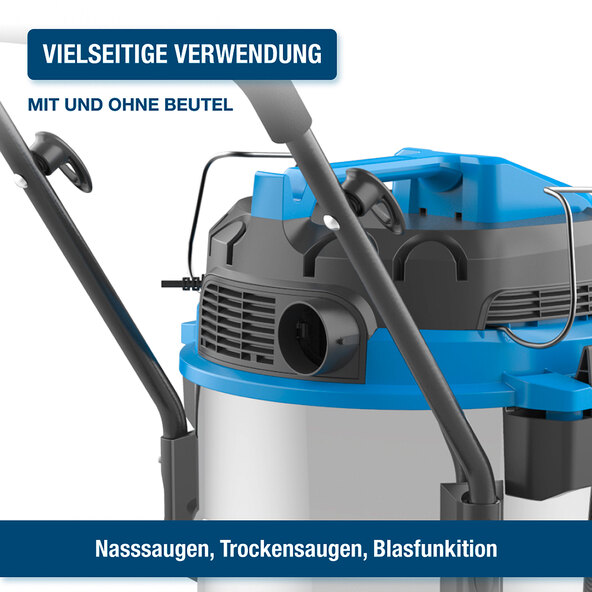 Nass- und Trockensauger VCWD1650E, 1600 W, 50 I