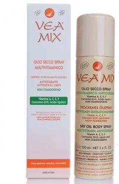 VEA Vea Mix multivitamine oliespray 100 ml hydraterend voor gezicht en lichaam