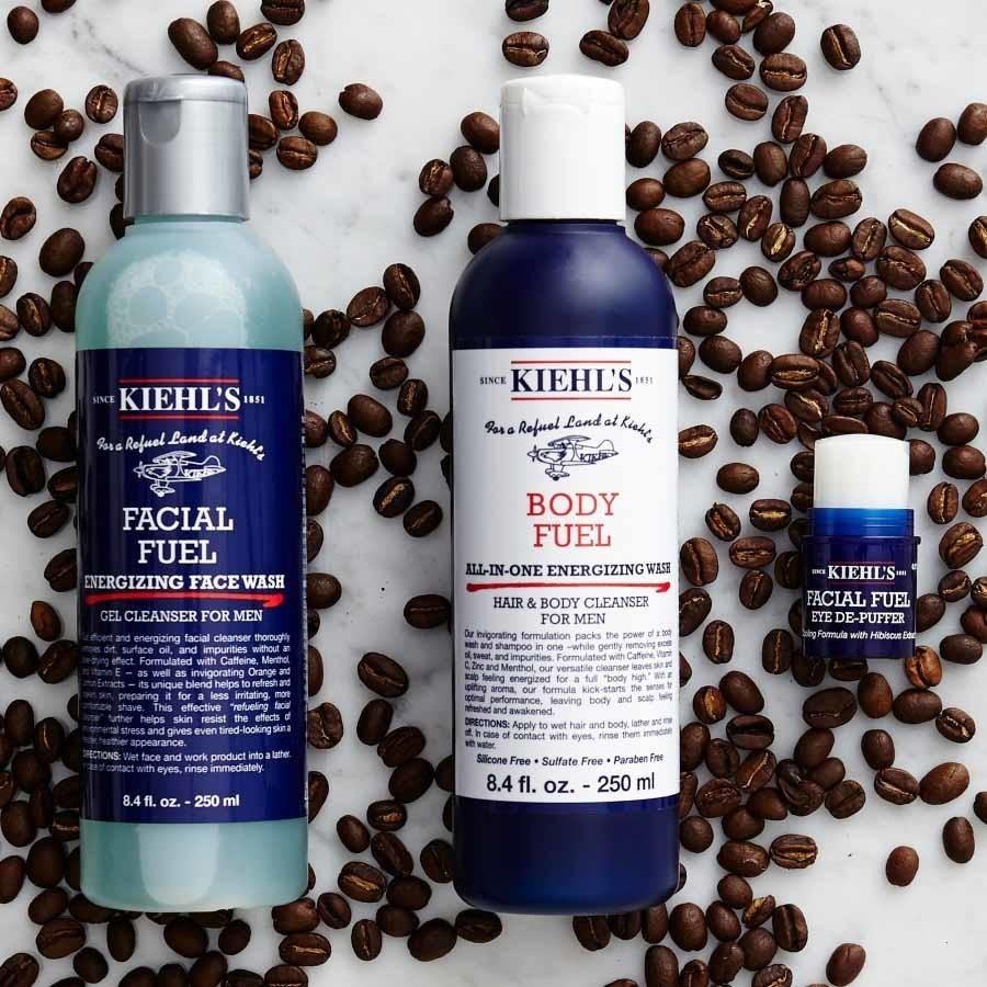 Kiehl's Duschgel Body Fuel All-in-One energizuojantis prausiklis, 250 ml