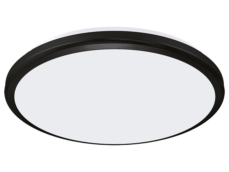 Lampa sufitowa zewnętrzna Planar LED z tworzywa sztucznego czarna