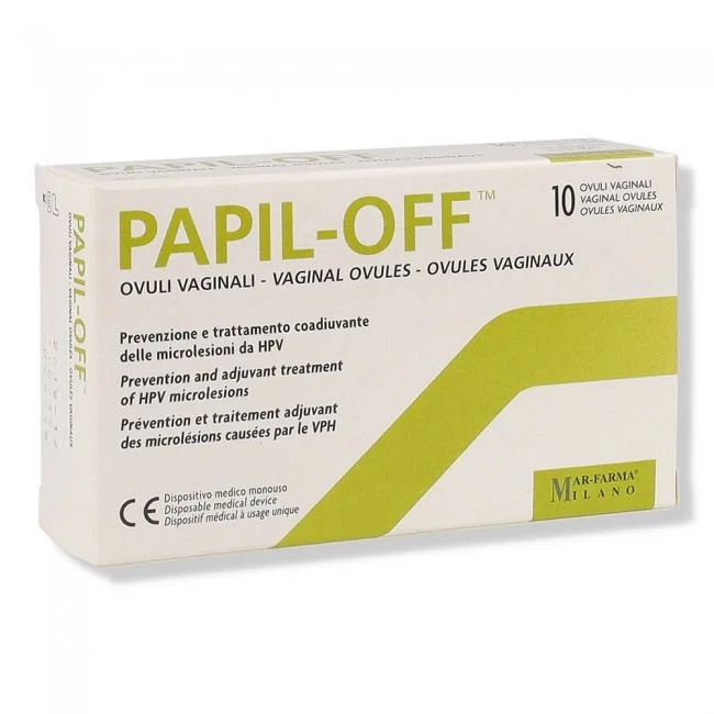 Œufs vaginaux MAR-FARMA Papil-Off, 10 pièces