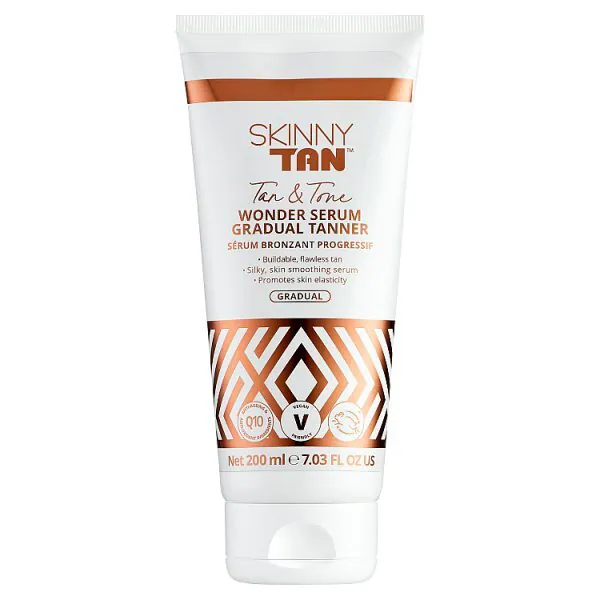 Ser Minunat pentru Bronzare și Tonificare Skinny Tan, Bronzare Graduală, 200 ml