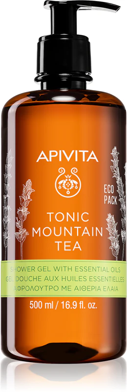 Gel de Banho Tonificante Apivita Tonic Mountain Tea