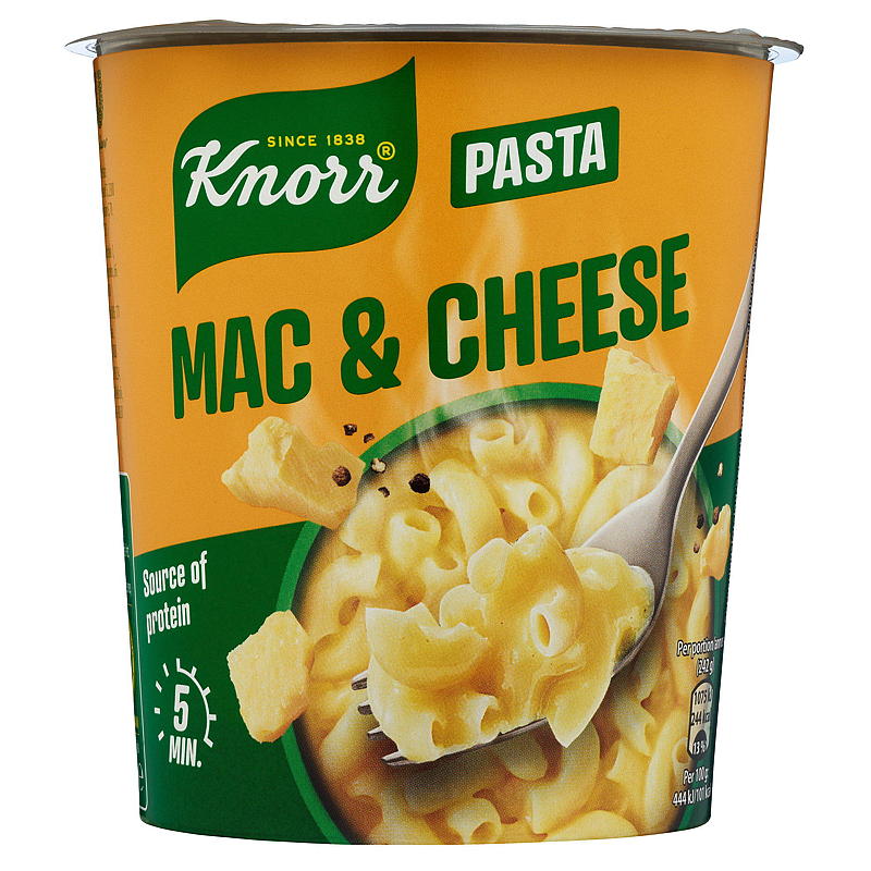 Knorr Pastasnackbæger 60 g Mac & cheese Knorr