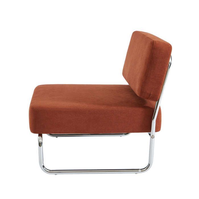 Sessel JACK in Terrakotta-Stoff