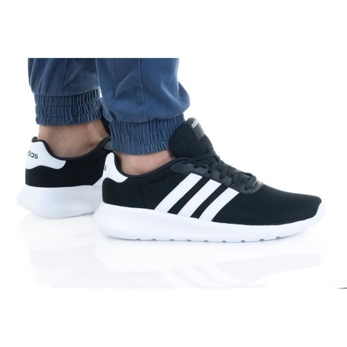 Zapatillas ADIDAS Lite Racer 30 negras - Hombre/Adulto - Con cordones - Sintéticas - Planas