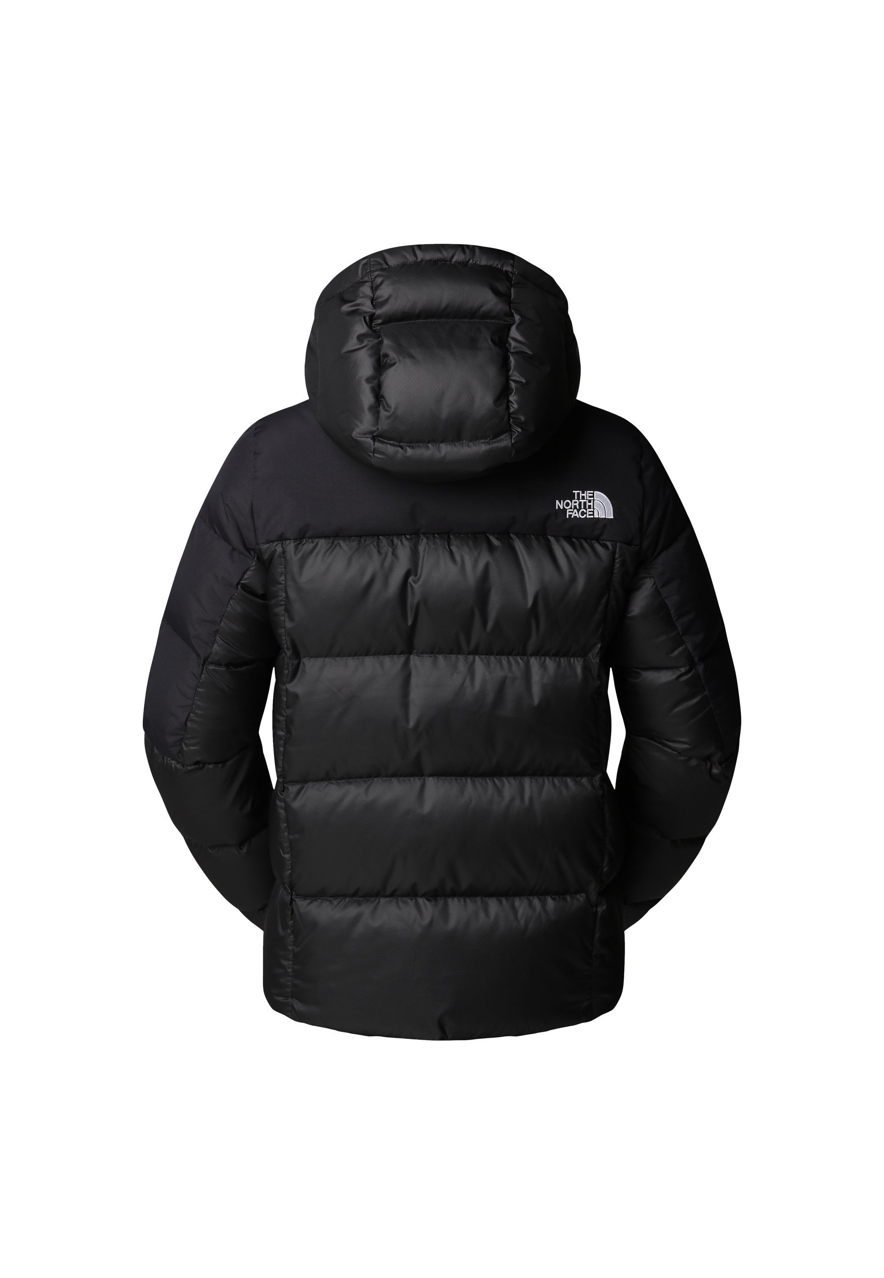 The North Face W DIABLO DOWN 2.0 HOODED JACKET - Donsjack - zwart gemêleerd/zwart