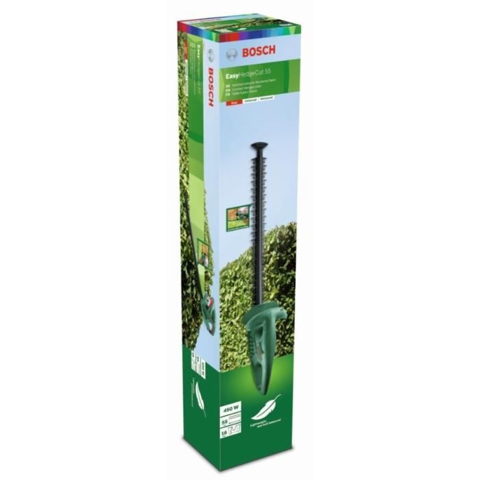 Bosch EasyHedgeCut 55-16 elektrische heggenschaar (450W motor, messen van 55 cm)