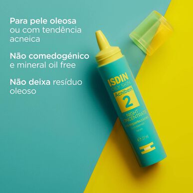 Isdin Acniben 2 Night Concentrate Anti-imperfeksjonskonsentrat nattserum 27 ml