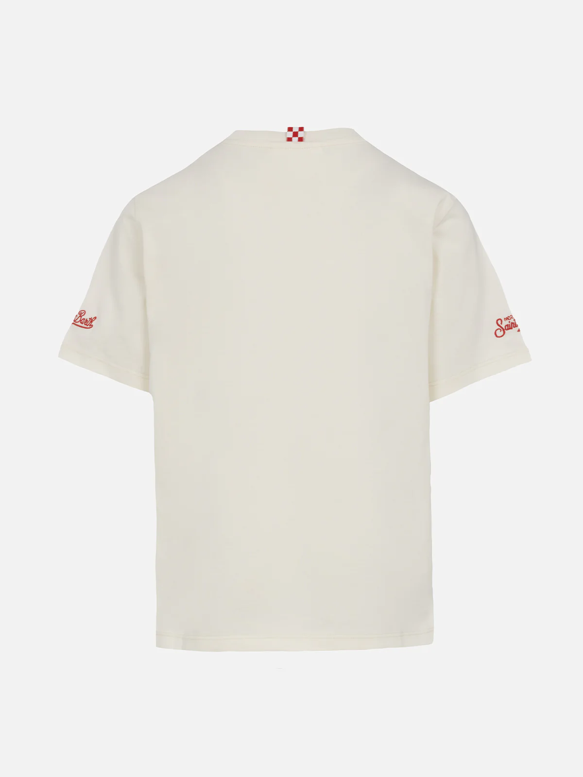 T-shirt da bambino in cotone con stampa piazzata Venice e ricamo Surfi