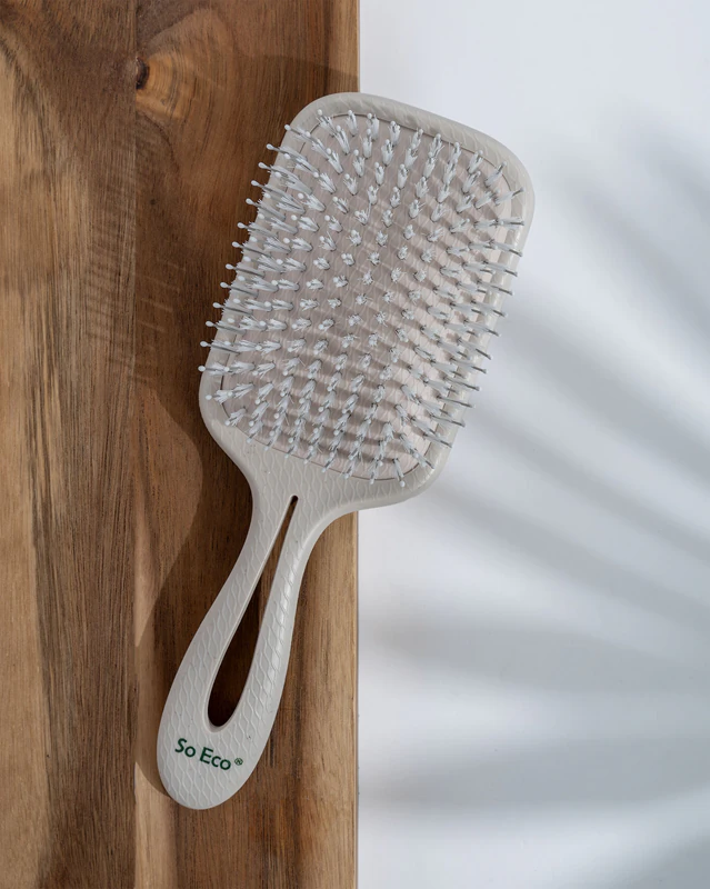 So Eco Paddle Brush haarborstel met nylon haren