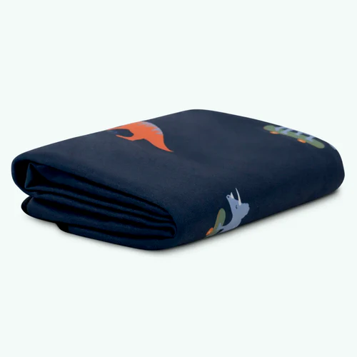 Cabaia Drumheller - Serviette microfibre rectangulaire bleu
