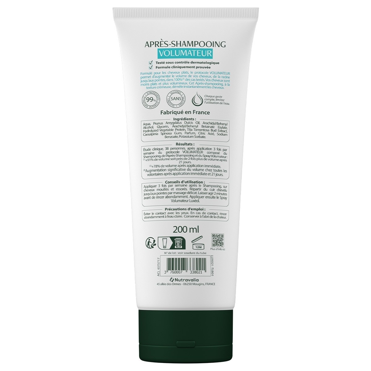 Luxéol Après-Shampooing Volumateur