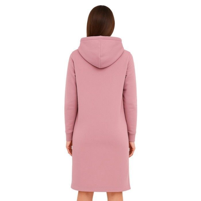 Bill Tornado Damen-Kapuzenpulloverkleid, schlicht; Mary Old Rose Damen-Kapuzenpullover