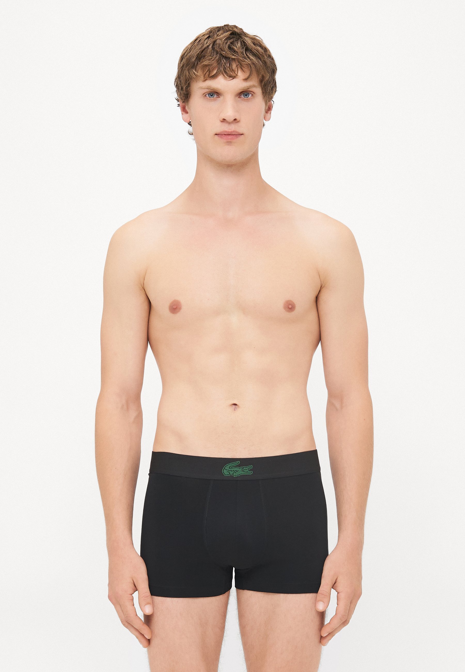Lacoste Unterwäsche-Trunks, 3er-Pack – Boxershorts – Schwarz