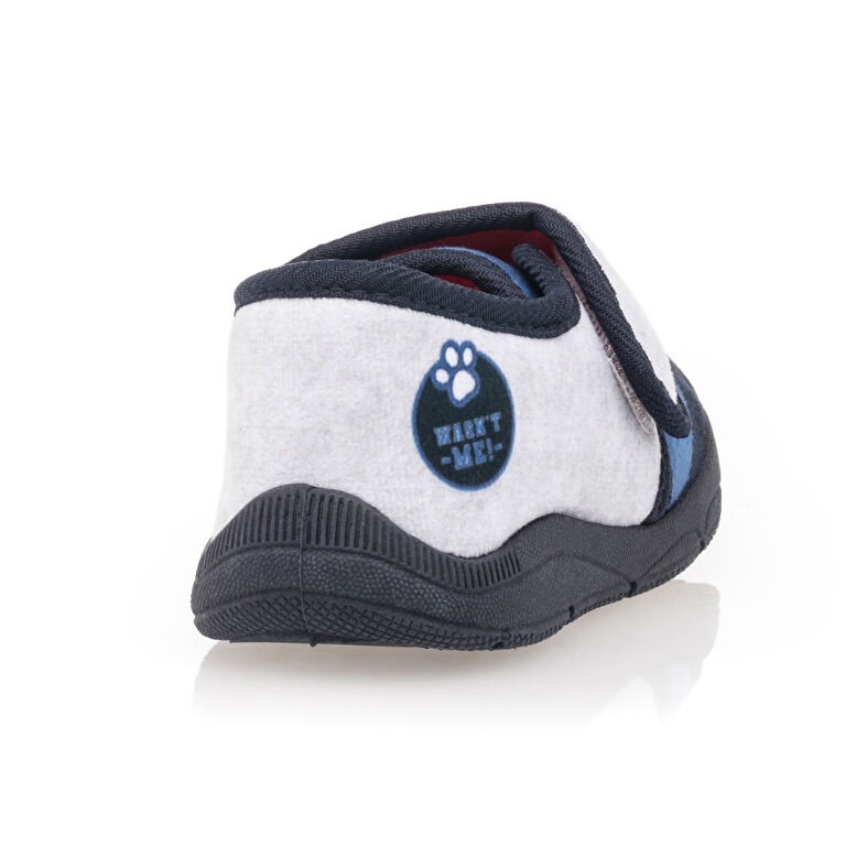 Pantuflas azules para niño