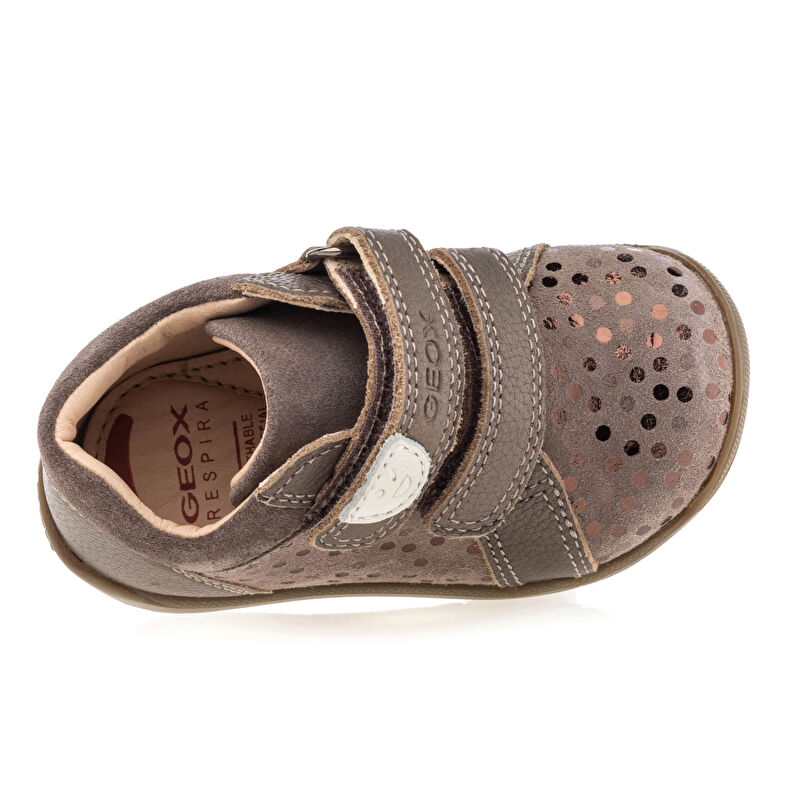 Brune joggesko til babyjente
