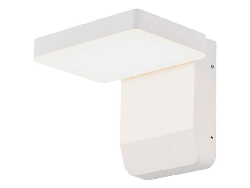 Kinkiet zewnętrzny VT-11020 LED 3000K 17,8cm aluminiowy biały
