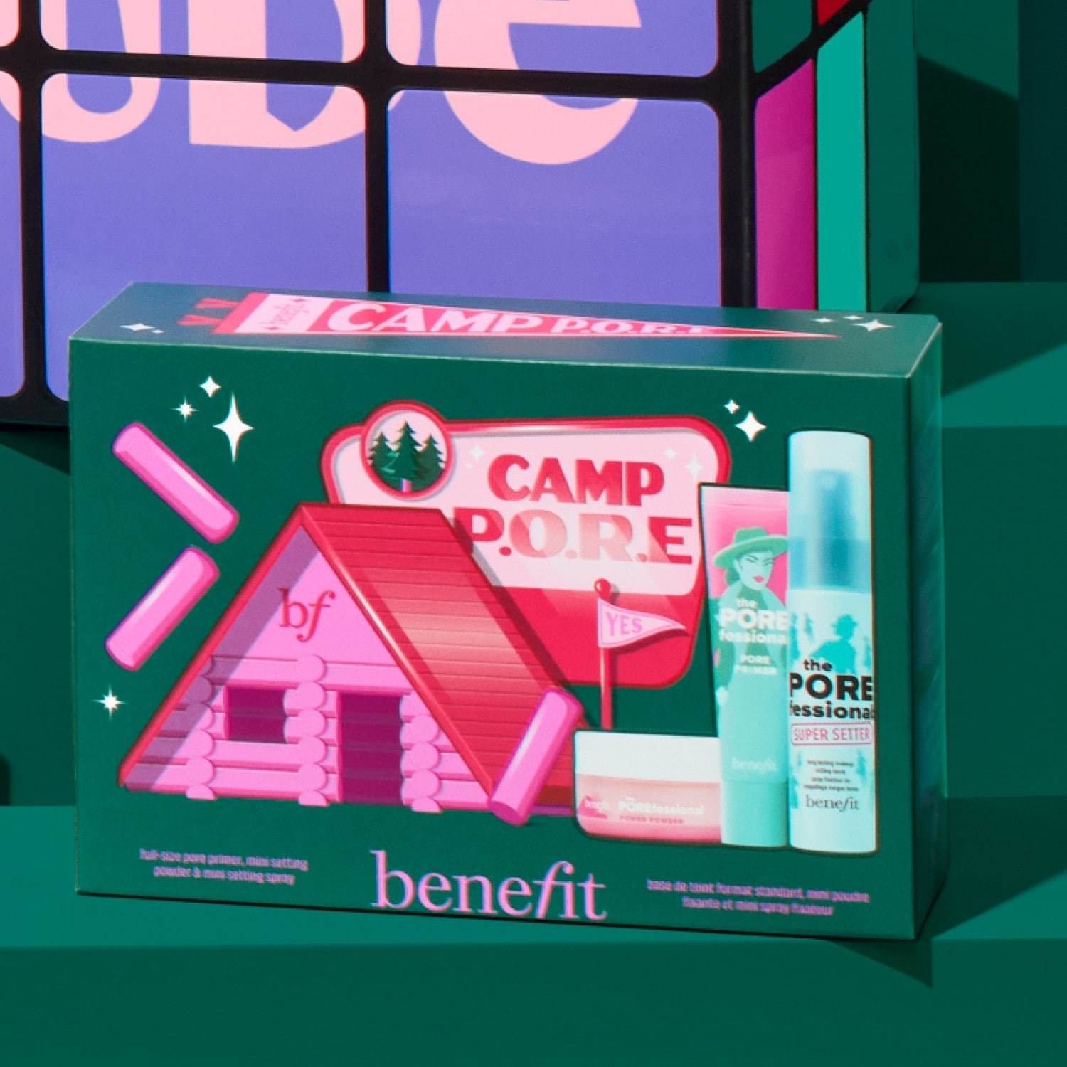 Benefit сет за шминкање The POREfessional Camp – 1 комад