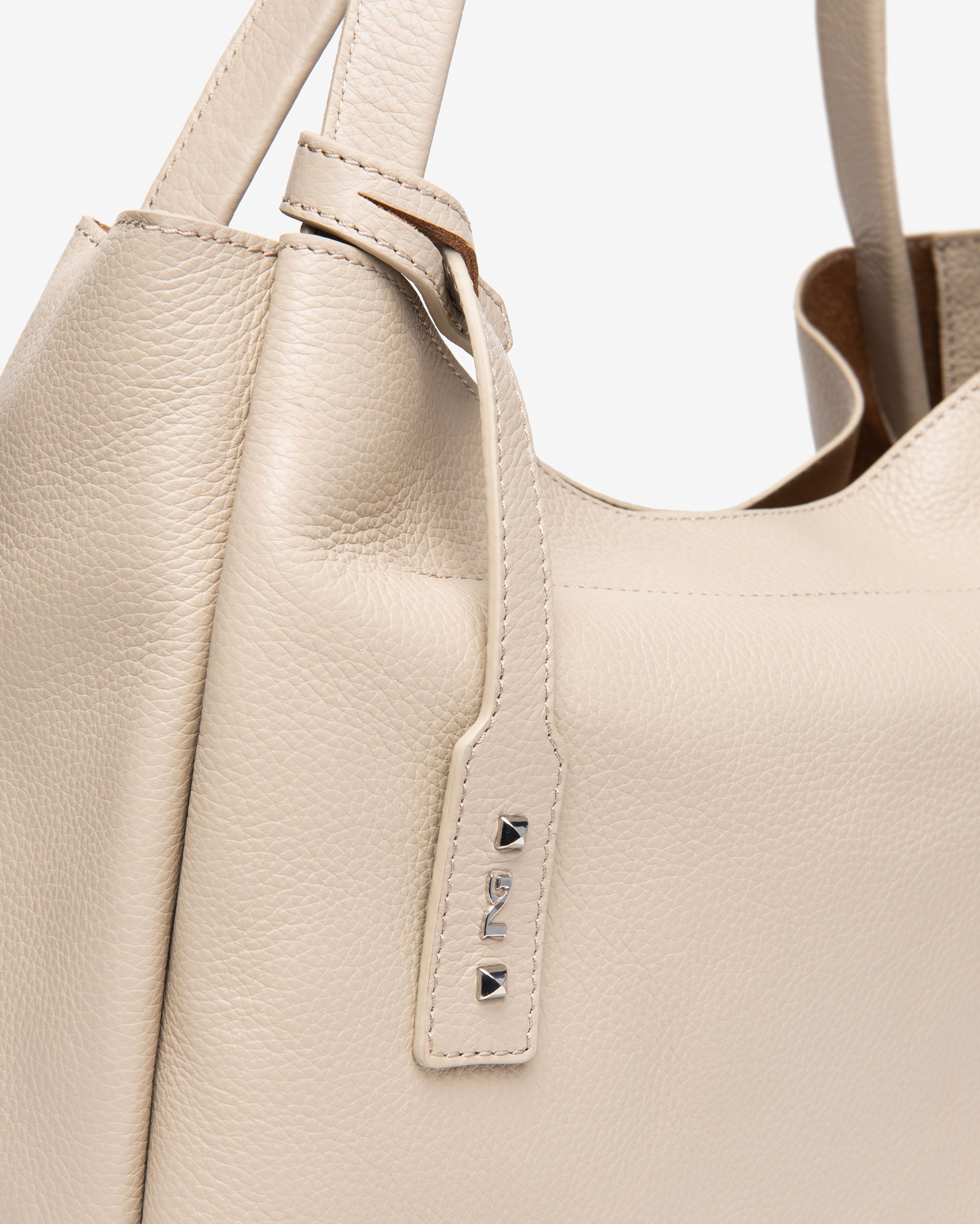  Hobo-Tasche aus Leder für Damen