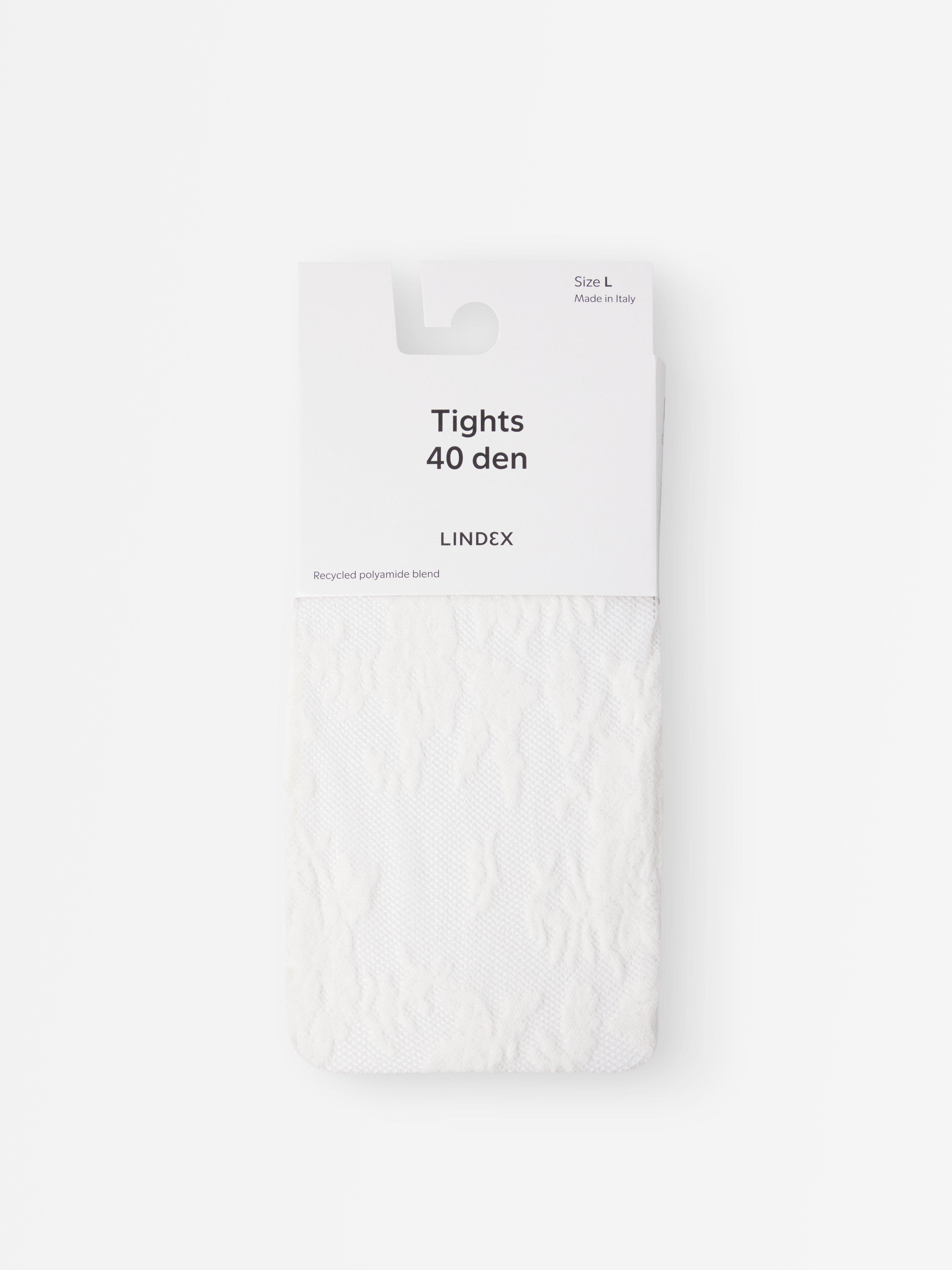 Strumpbyxor 40 denier Light Dusty White