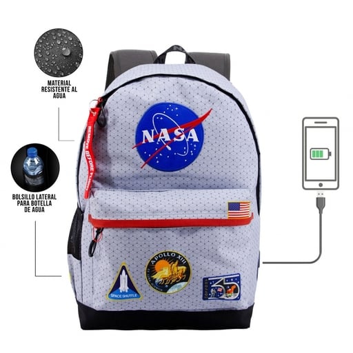  NASA Mochila Reforzada 37x45 εκ.