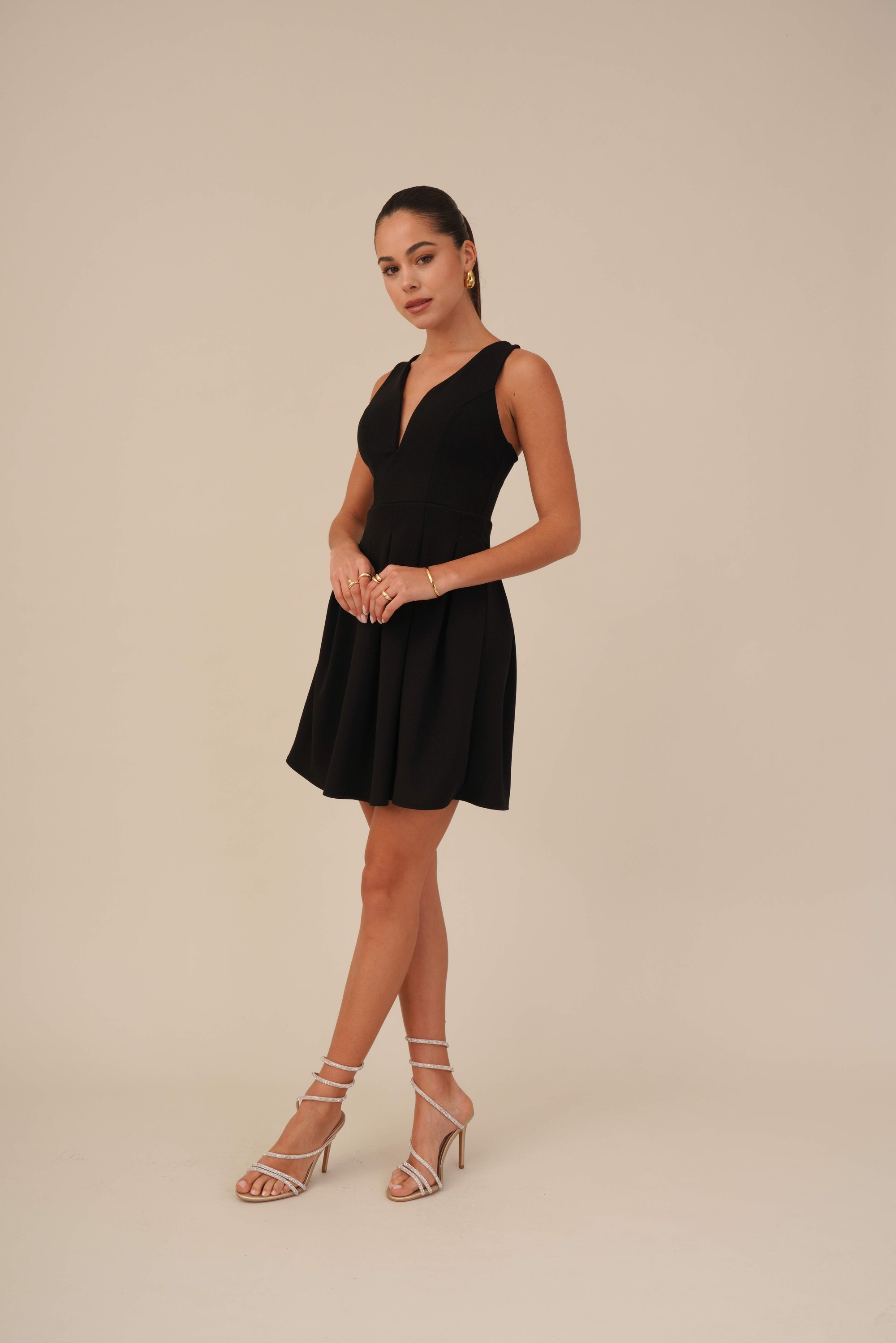 LITTLE FRANT - Koktejlové šaty / šaty na párty - black