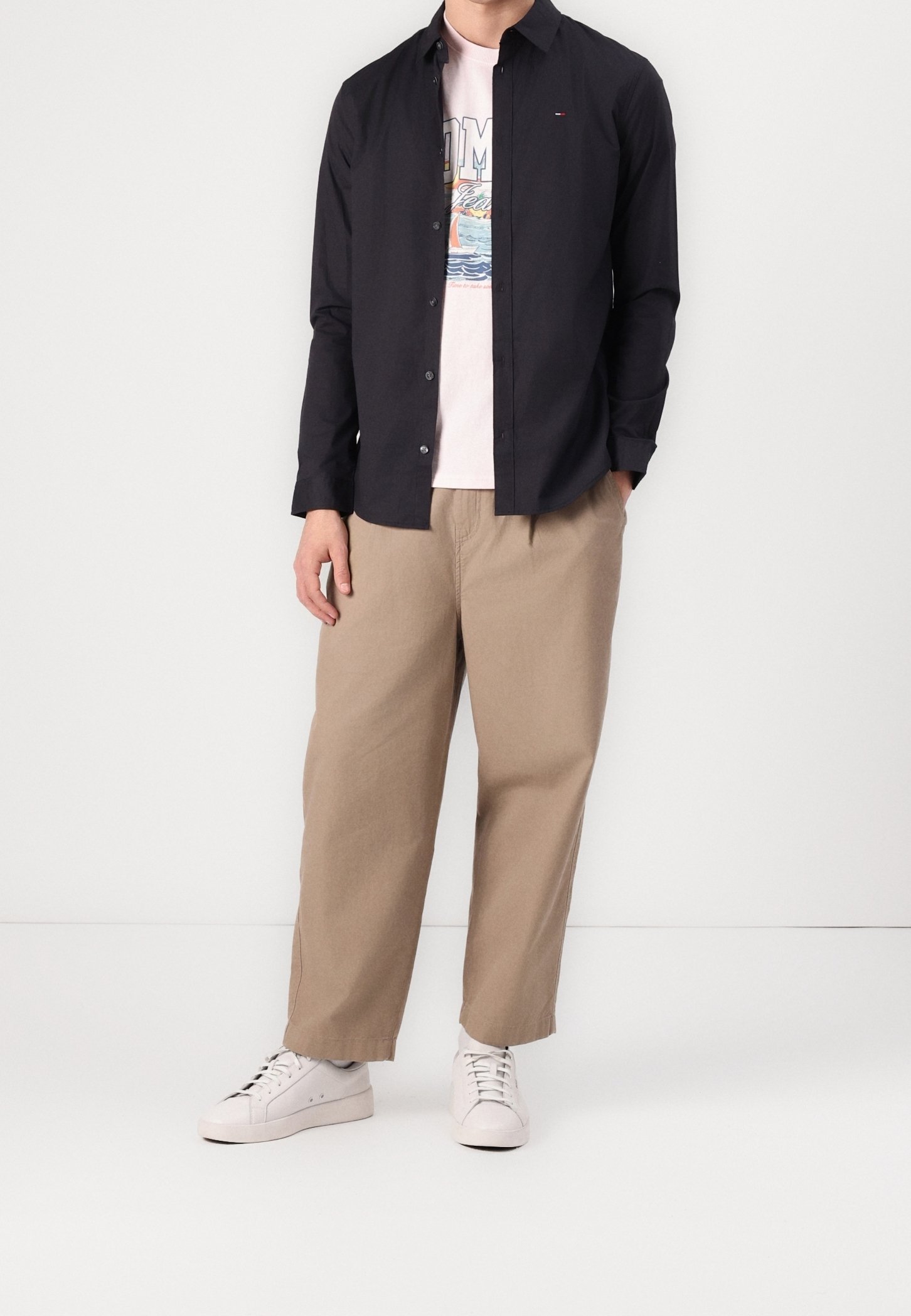 Camicia Tommy Jeans - nera