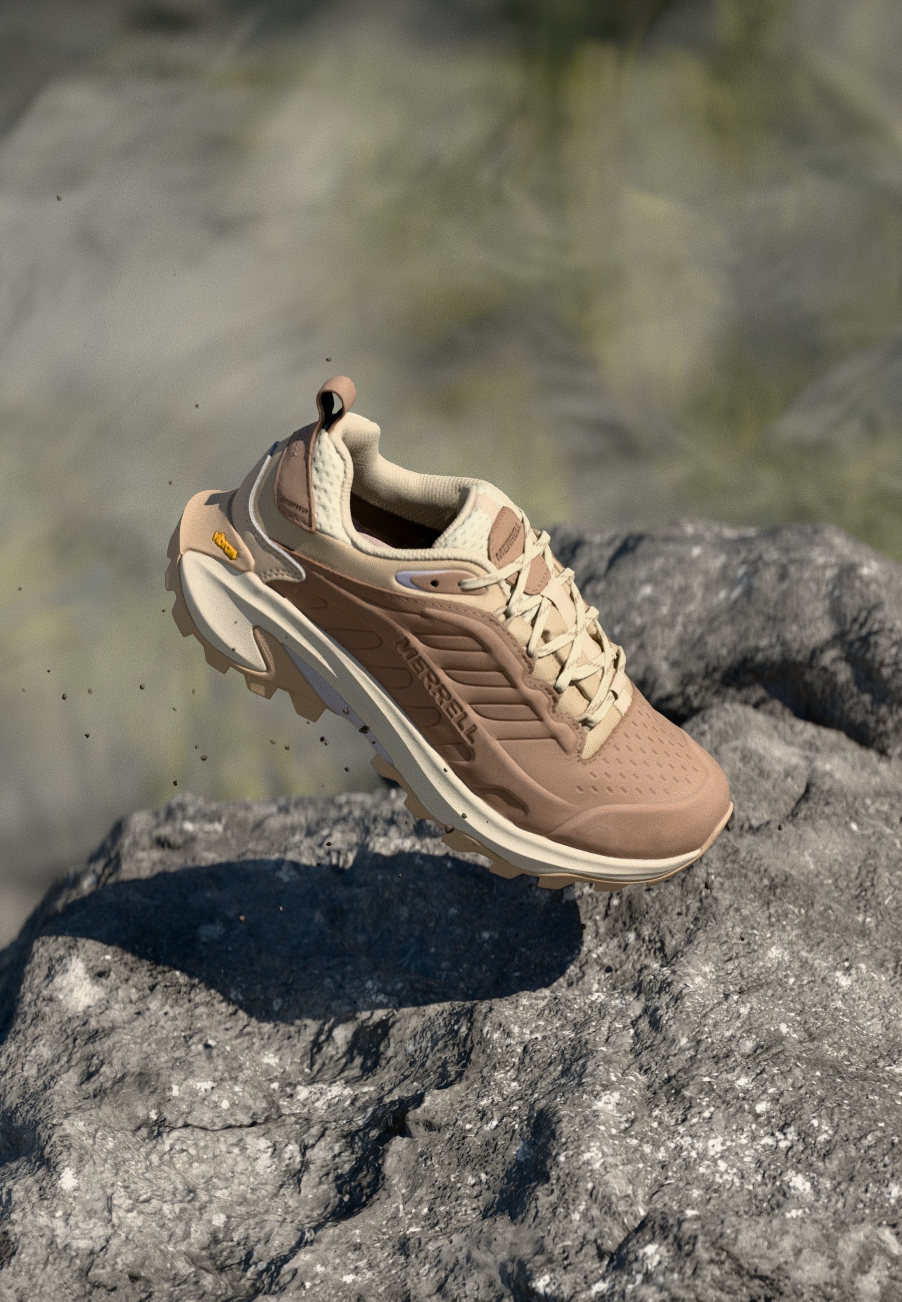 Merrell MOAB SPEED 2 WP - Wanderschuhe - haselnussbraun