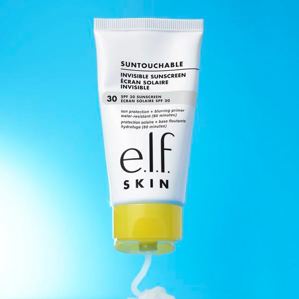 Cremă de protecție solară invizibilă elf SKIN Suntouchable SPF 30