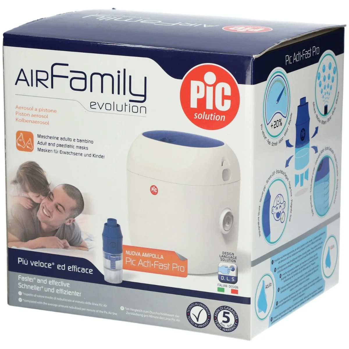 PIC Pic Aerosol Air Family Evolution para adultos e crianças